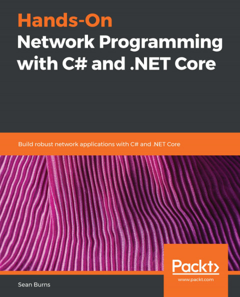 Cover image for book Hands-On Network Programming with C# and .NET Core
