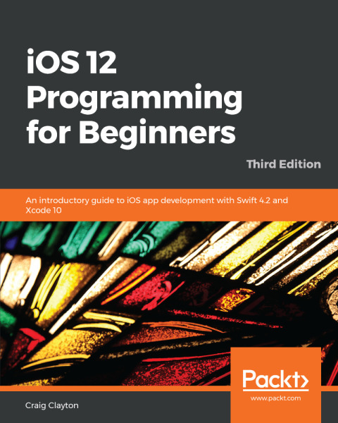 Cover image for book iOS 12 Programming for Beginners