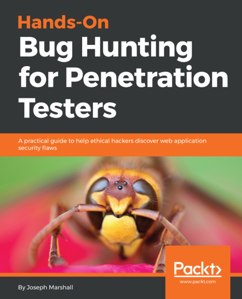 Cover image for book Hands-On Bug Hunting for Penetration Testers