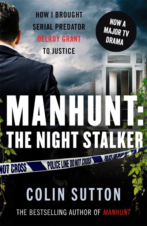 Cover image for book Manhunt: The Night Stalker