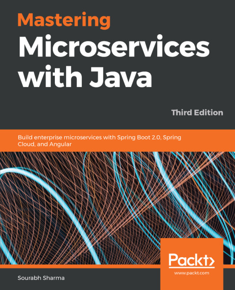 Cover image for book Mastering Microservices with Java