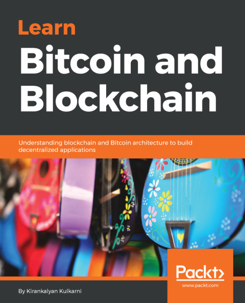Cover image for book Learn Bitcoin and Blockchain