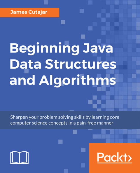 Cover image for book Beginning Java Data Structures and Algorithms