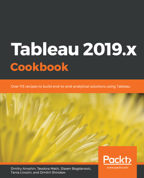 Cover image for book Tableau 2019.x Cookbook
