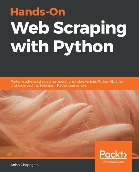 Cover image for book Hands-On Web Scraping with Python