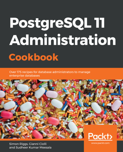Cover image for book PostgreSQL 11 Administration Cookbook