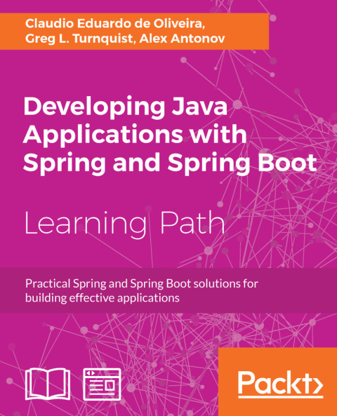 Cover image for book Developing Java Applications with Spring and Spring Boot