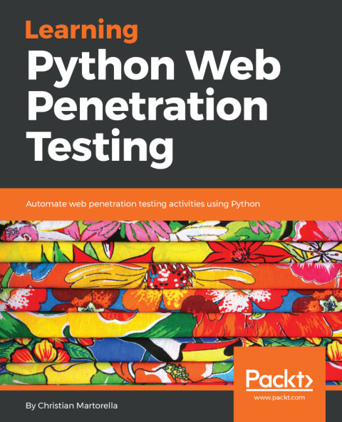 Cover image for book Learning Python Web Penetration Testing
