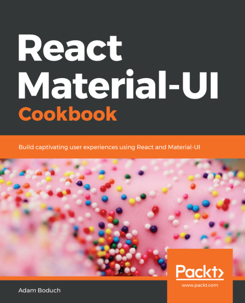 Cover image for book React Material-UI Cookbook