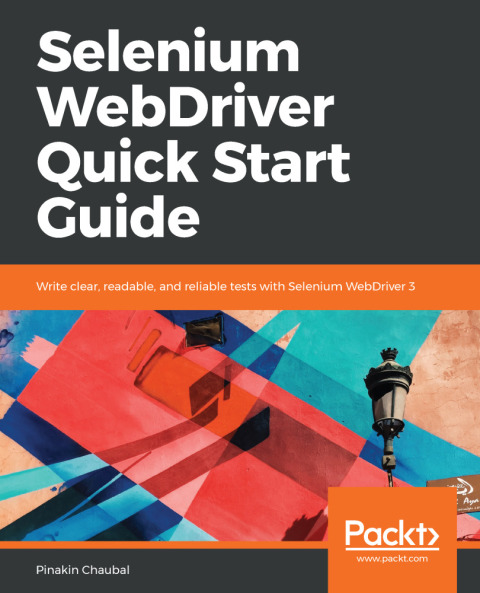 Cover image for book Selenium WebDriver Quick Start Guide