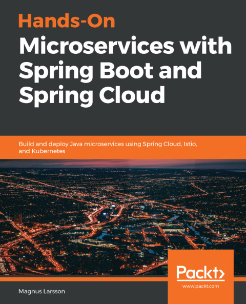 Cover image for book Hands-On Microservices with Spring Boot and Spring Cloud