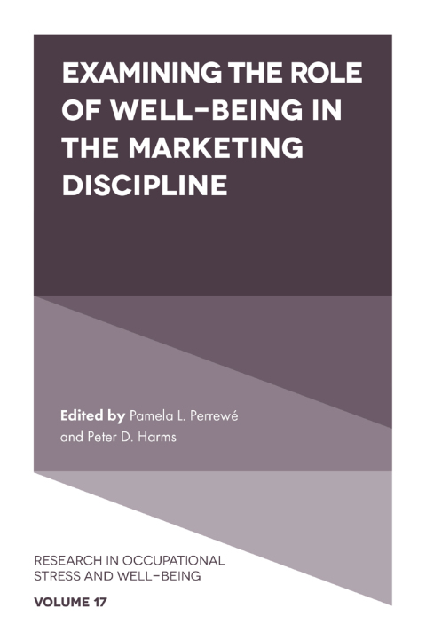 Cover image for book Examining the Role of Well-Being in the Marketing Discipline
