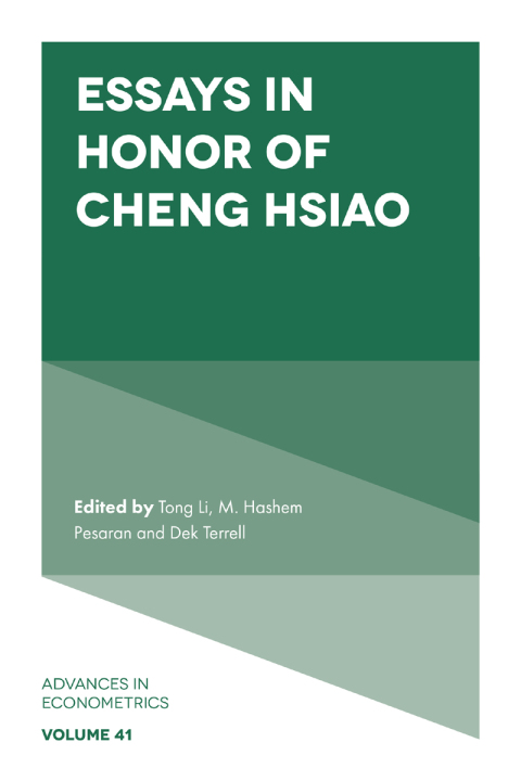 Cover image for book Essays in Honor of Cheng Hsiao