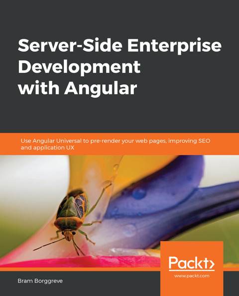 Cover image for book Server-Side Enterprise Development with Angular