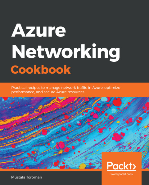 Cover image for book Azure Networking Cookbook