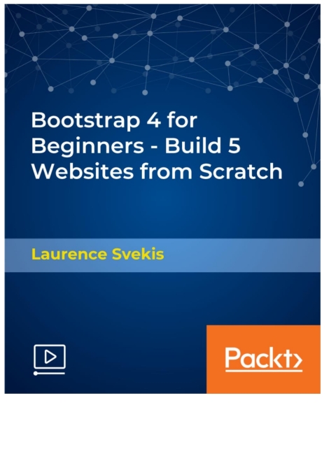 Cover image for book Bootstrap 4 for Beginners - Build 5 Websites from Scratch