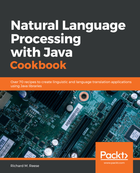 Cover image for book Natural Language Processing with Java Cookbook
