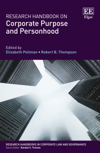 research handbook on corporate governance and ethics