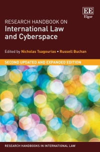 Cover image: Research Handbook on International Law and Cyberspace 2nd edition 9781789904246