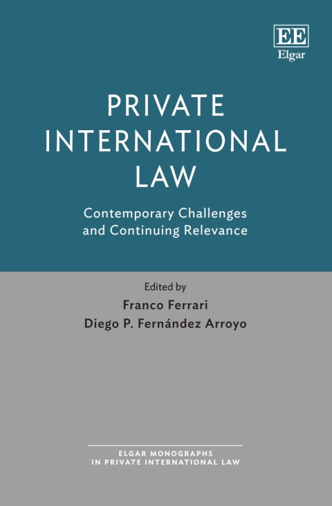 Cover image for book Private International Law