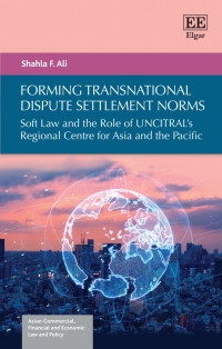 Titelbild: Forming Transnational Dispute Settlement Norms 1st edition 9781789907162