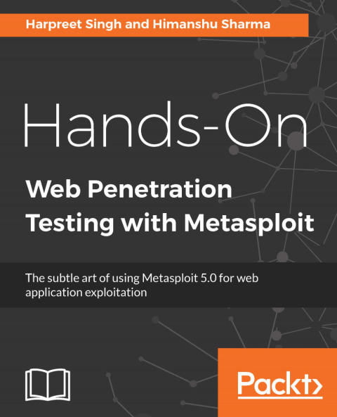 Cover image for book Hands-On Web Penetration Testing with Metasploit