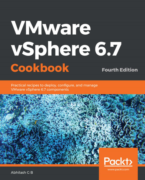 Cover image for book VMware vSphere 6.7 Cookbook