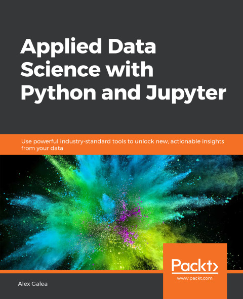 Cover image for book Applied Data Science with Python and Jupyter