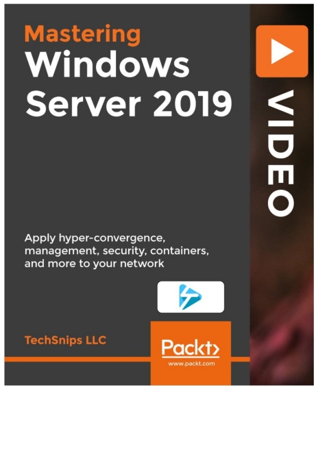 Cover image for book Mastering Windows Server 2019