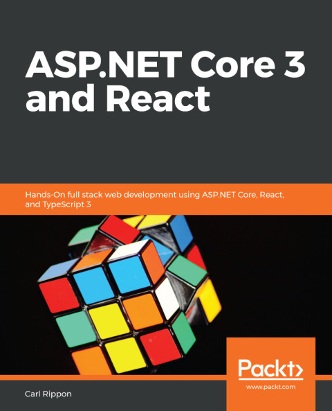 Cover image for book ASP.NET Core 3 and React
