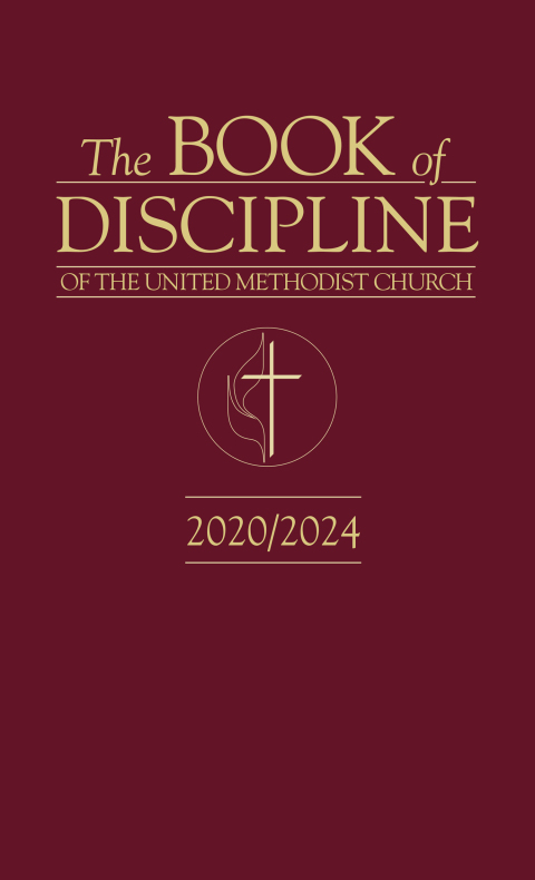 Cover image for book The Book of Discipline of The United Methodist Church 2020/2024
