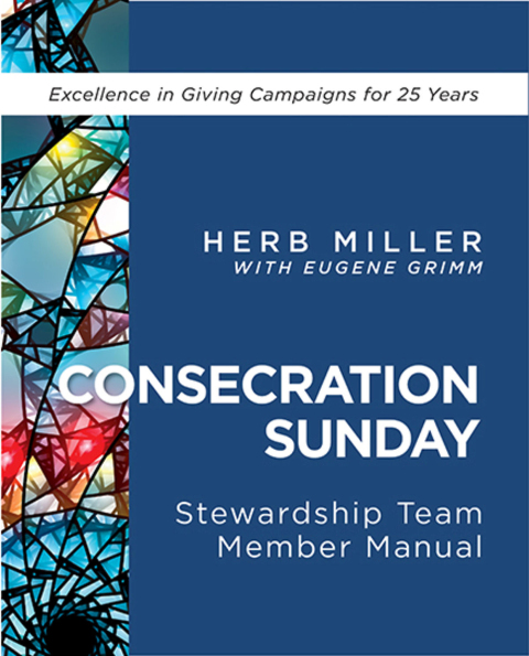 Cover image for book Consecration Sunday Stewardship Team Member Manual