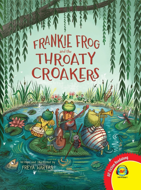 Cover image for book Frankie Frog and the Throaty Croakers