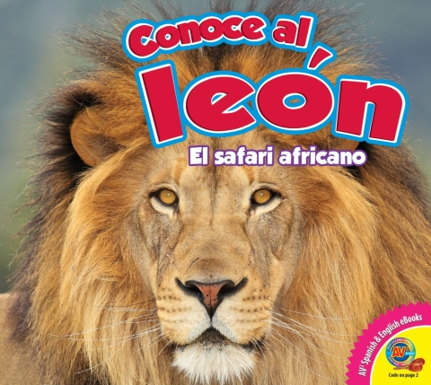 Cover image for book Conoce al león