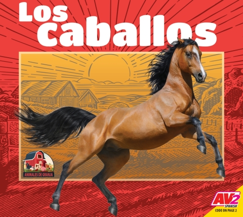 Cover image for book Los caballos (Horses)