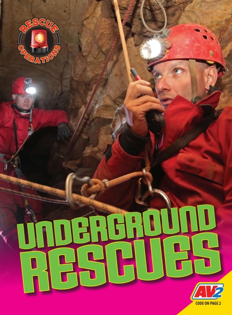 Cover image for book Underground Rescues