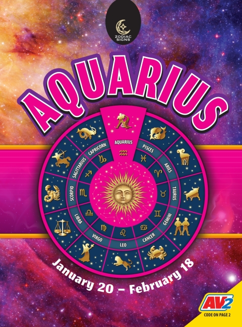 Cover image for book Aquarius January  20 – February 18