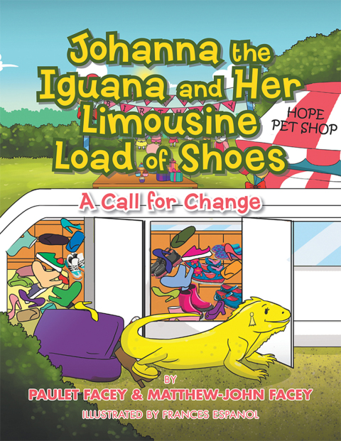 Cover image for book Johanna the Iguana and Her Limousine Load of Shoes