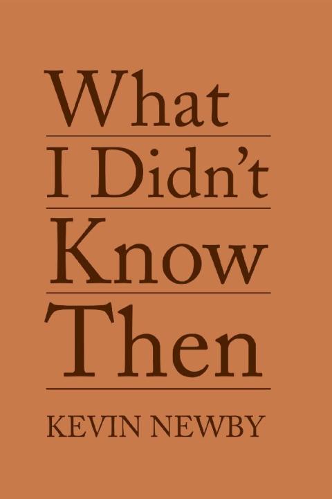 Cover image for book What I Didn't Know Then
