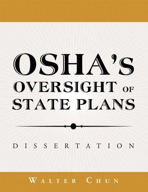Cover image for book Osha’s Oversight of State Plans