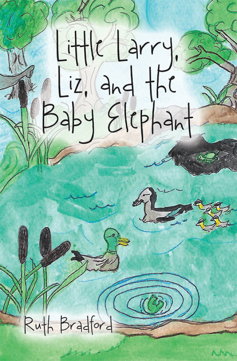 Cover image for book Little Larry, Liz, and  the Baby Elephant