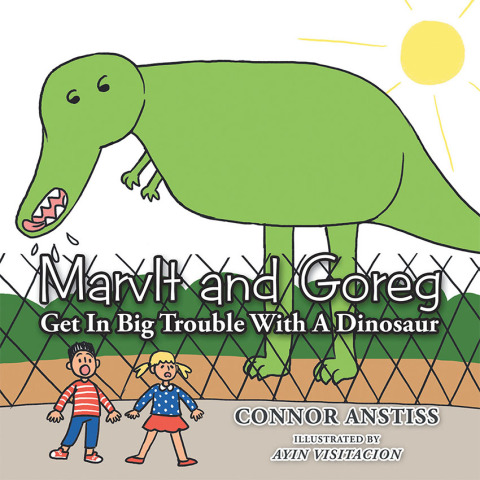 Cover image for book Marvlt and Goreg Get in Big Trouble with a Dinosaur