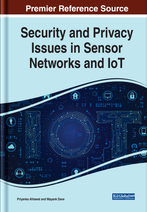 Cover image for book Security and Privacy Issues in Sensor Networks and IoT