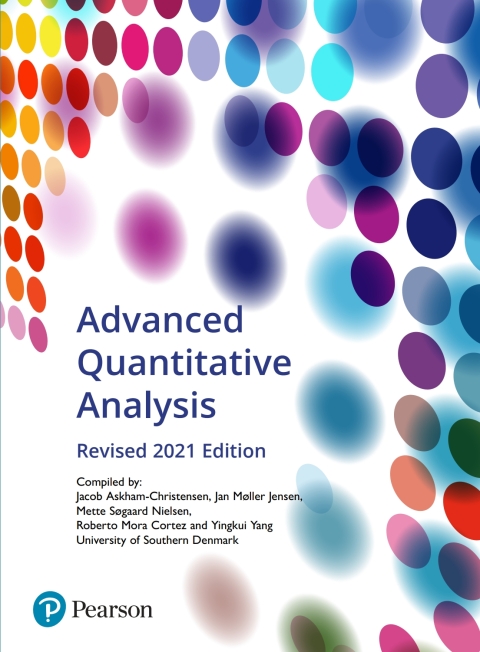 Cover image for book Custom eBook for VitalSource, University of Southern Denmark, Analysis of Quantitative Survey Data