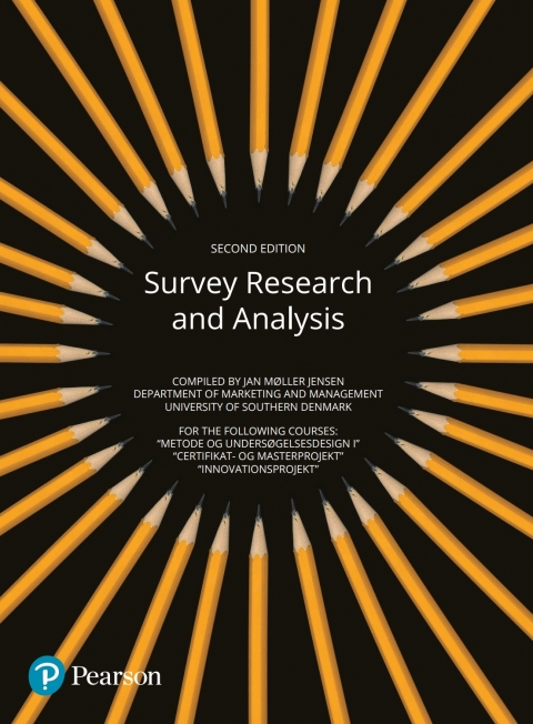 Cover image for book Custom eBook, Aarhus University, Survey Research and Analysis
