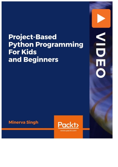 Cover image for book Project-Based Python Programming For Kids and Beginners