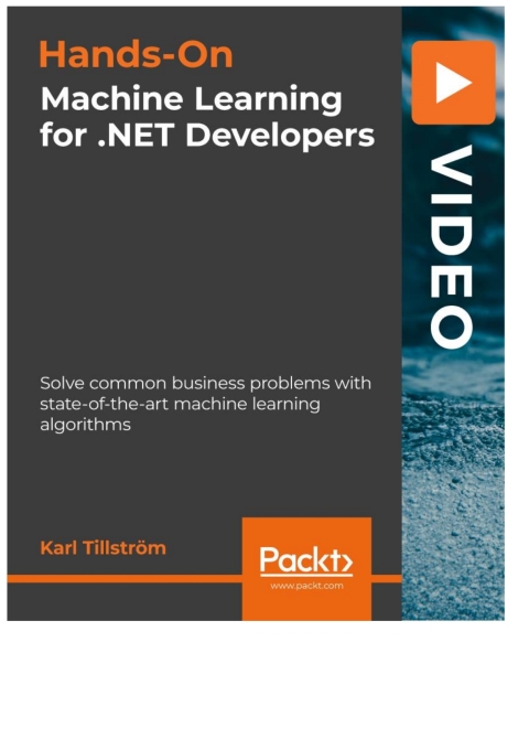 Cover image for book Hands-On Machine Learning for .NET Developers