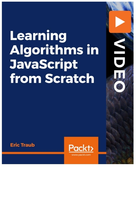 Cover image for book Learning Algorithms in JavaScript from Scratch