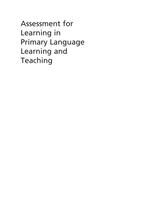 Cover image for book Assessment for Learning in Primary Language Learning and Teaching