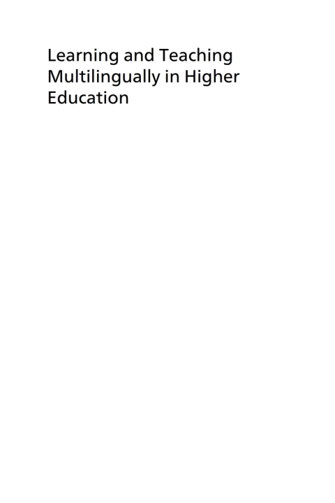 Cover image for book Learning and Teaching Multilingually in Higher Education